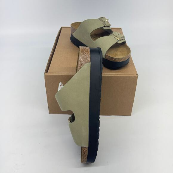 Birkenstock Papillio Women’s Arizona Platform Flex Sandals Size 36 New W/O Box - Picture 1 of 3